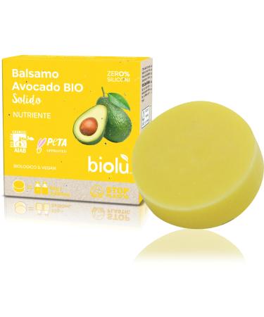 BIOLU BALSAMO SOLID AVOCADO ORGANIC 60g - BIOLU COD. LBSBAV