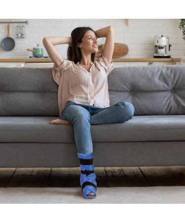 Large Foot Ankle Ice Pack Wrap for Achilles Tendonitis & Plantar Fasciitis Relief - Hot Cold Therapy Gel Pack with Plush Lining and Strap - Mother's Day Gift - Buy Online on GoSupps.com