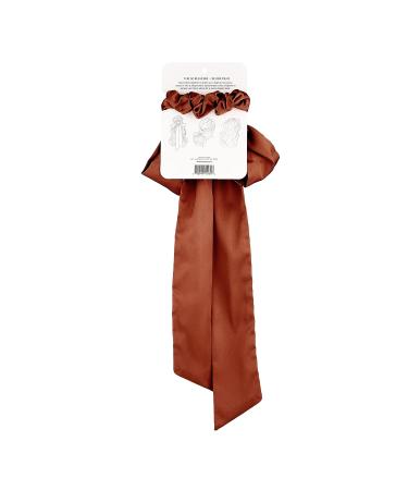 Kristin Ess Rust Scrunchie & Scarf Set - Chic Hair Accessories - Buy Online on GoSupps.com