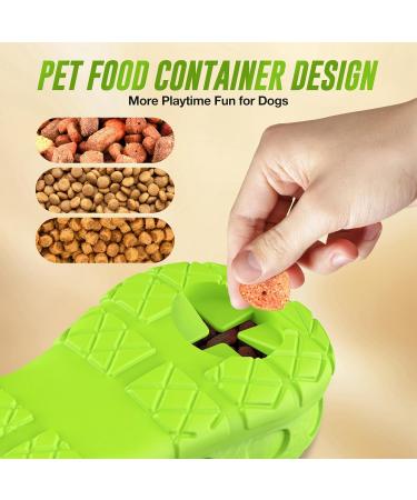 Ruxan Interactive Dog Toys - Aggressive Chewer Treat Dispensing Toys for Small Medium & Large Dogs - Natural Rubber - Beef Flavor - International Shipping - Buy Online on GoSupps.com