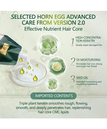 Polypeptide Keratin Moisturizing and Smoothing Repair Cream for Damaged Hair Repair Cream for Damaged Hair Polypeptide Keratin Conditioner - Buy Online on GoSupps.com