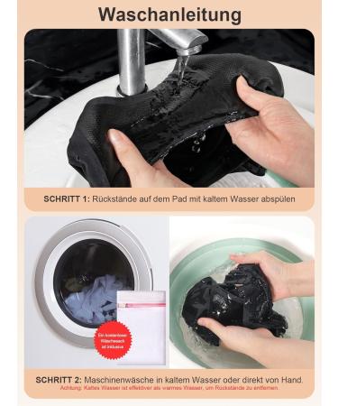 Carer 3-Pack Heavy Bleeding Period Underwear - Comfortable 50ml Pads for Ultimate Protection - Black - Buy Online on GoSupps.com