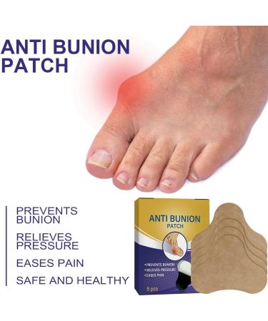 10pcs Herbal Extract Bunion Relief Patches for Men and Women - Foot Care Pain Relief for Bunion Swelling and Soreness - Buy Online on GoSupps.com