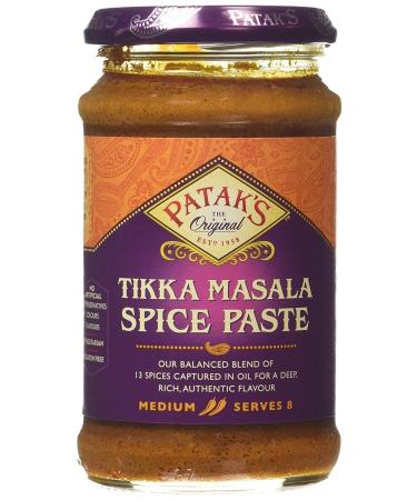 Patak's Tikka Masala Medium Curry Paste 283G Tikka Masala 9.98 Ounce (Pack of 1) - Buy Online on GoSupps.com