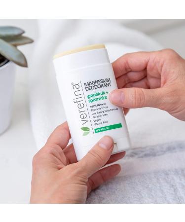 Verefina Aluminum Free Deodorant for Men & Women - Natural, Hypoallergenic, Non-Toxic | Vegan, Cruelty-Free | 3 oz Stick - Buy Online on GoSupps.com