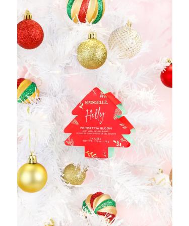 Spongell Holiday Collection Body Wash Infused Buffer Poinsettia Bloom - Buy Online on GoSupps.com