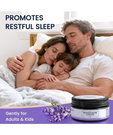 Magnesium Cream Magnesium Lotion for Sleep Pain & Leg Cramps Topical Magnesium Chloride Cream for Muscle Relaxation Calm Moisturizing - Skin-Friendly & Safe for Kids & Adults (Lavender) Lavender 3.53 Ounce (Pack of 1) - Buy Online on GoSupps.com