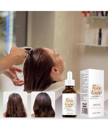 Organic Hair Growth Oil - Rice Water For Hair Growth | For Hair Growth Repairs Essential Oil For Damaged Growth - Buy Online on GoSupps.com