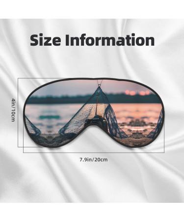 SSIMOO Starfish Fishing Nets Eye Mask | Double-Sided Light Blocking | Enhance Sleep Quality | Soft & Comfortable | International Shipping - Buy Online on GoSupps.com