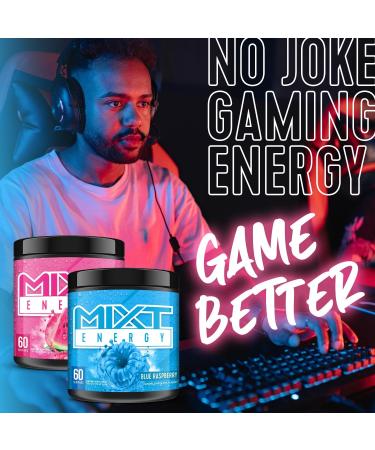 MIXT Energy Drink Mix Energy Powder 8 Hour Energy Formula Designed for Concentration Focus and Hours of Energy Without the Crash Sugar Free (60 Servings) (Peach) - Buy Online on GoSupps.com