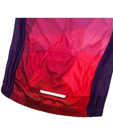 Buy Women's Short Sleeve Cycling Jersey - Reflective A5 Biking Shirt for Optimal Performance - International Shipping Available - Buy Online on GoSupps.com