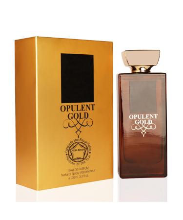 META-BOSEM Opulent Gold Fresh Spicy Men's Cologne Long Lasting Fragrance for Men | Eau de Parfum Natural Spray - Great Holiday Gift 3.4 Fl Oz/100 Ml