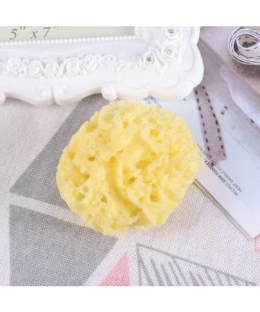 POPETPOP 1pc Exfoliating Face Sponge Exfoliating Sponge Honeycomb Sponge Seaweed Sponge Bath Sponge Baby Sponge for Bathing Sponges for Bathing Natural Sponge Take a Bath Mesh Ball - Buy Online on GoSupps.com