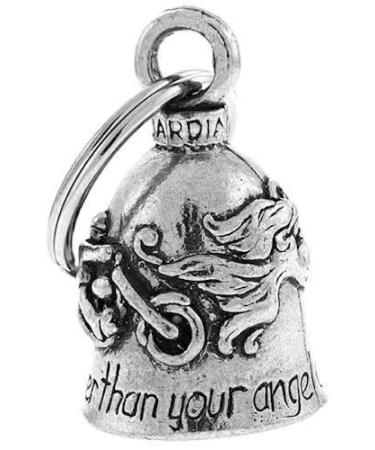 Never Ride Faster Then Your Angel Can Fly Guardian Biker Bell (1)