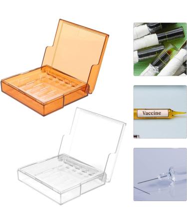 Light-proof Plastic Injection Case - Hospital Grade 2ml Injector Storage Box (2pcs) - Buy Online on GoSupps.com