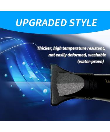 2Pcs Black Hair Dryer Attachment Set - Professional Plastic Diffuser & Concentrator Nozzle for Diameter 4.2cm to 4.6cm - Blow Dryer Replacement Parts for Flat and Volume Hair Drying - Buy Online on GoSupps.com