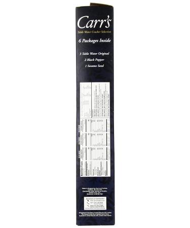 Carr's Table Water Crackers Selection - 25.5 oz | Premium Assorted Crackers - Buy Online on GoSupps.com