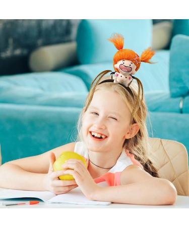 Doll Headband - Plush Constellation Doll Hairband | Portable Doll Hair Headbands Hair Ornament Plush Doll Headdress for Children Kids Leo - Buy Online on GoSupps.com