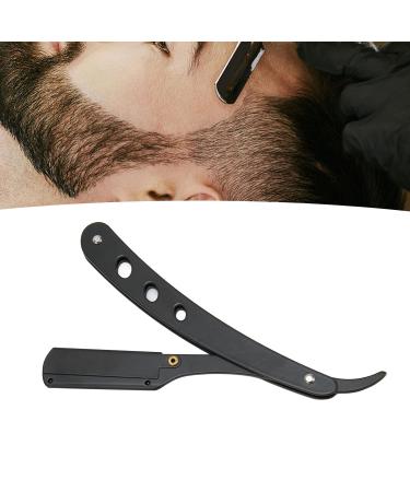 Professional Straight Edge Barber Razor Holder | Foldable Alloy Blade Holder | Ultimate Trimmer Rack for Men - Buy Online on GoSupps.com