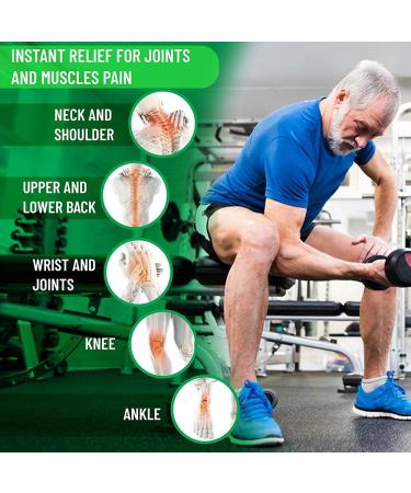 Hemp Emu Roll-On Relief Gel | Made in USA | Soothes Joint, Muscle, Back, Knee Discomfort | Premium Hemp & Emu Oil Blend with Menthol, Eucalyptus, Natural Oils | 3oz - Buy Online on GoSupps.com