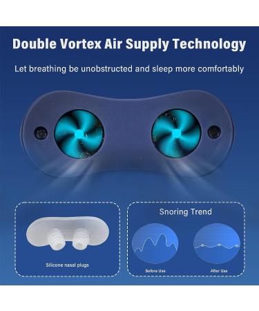 Adjustable Anti Snoring Electronic Device - Double Eddy Current Fan Design, Green, 60 x 25.2 x 39mm - Buy Online on GoSupps.com
