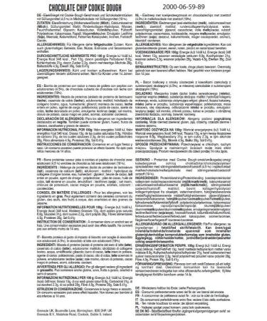 Grenade High Protein and Low Carb Bar Chocolate Chip Cookie Dough 12 x 60 g - Buy Online on GoSupps.com