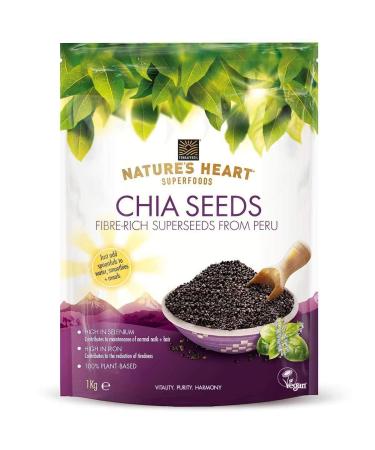 Chia Seeds 1kg Superfood Healthy Diet Energy Meal Smoothie Drink Seeds