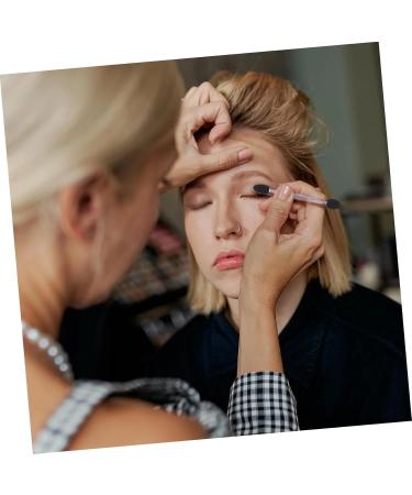 OHPHCALL 100pcs Eye Shadow Stick Makeup Eyeshadow Cosmetic Eyeshadow Applier Rubber Cotton Black - Buy Online on GoSupps.com