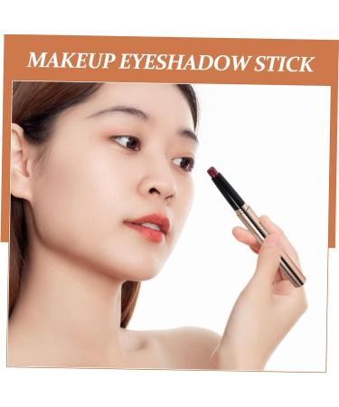 TOVINANNA Eye Shadow Pencil Makeup Eyeshadow Brightener Stick Miss Plastic Glitter Powder Double Head 1 count (Pack of 1) Picture 2 - Buy Online on GoSupps.com