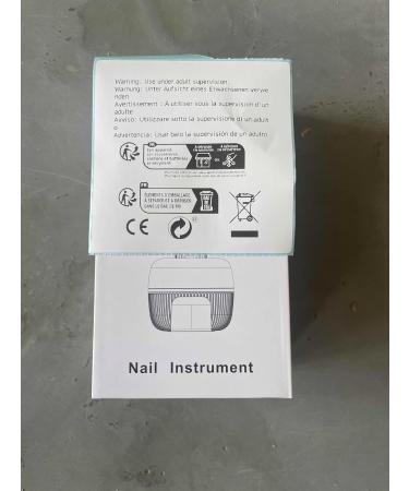 Aedcbaide Electric Nail File 3 in 1 Nail Drill Nail Files for Acrylic and Gel Nails 18000 RPM Adjustable Speed Electric Nail Drill Built-in Nail Lamp for Manicure & Pedicure Tools & Accessories - Buy Online on GoSupps.com