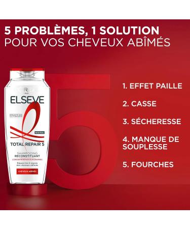  L'Oreal Paris L'Or al Paris - Reconstructing Shampoo - Repairs & Strengthens the Hair Fiber - For All Types of Damaged Hair - Enriched with Concentrate - Buy Online on GoSupps.com