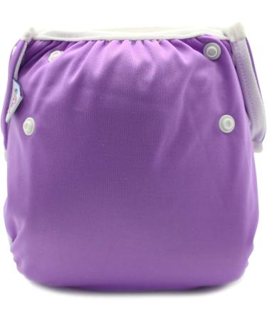 Eco-Friendly Pink & Blue Swimming Diapers for Babies | Reusable Swim Trunks (7-20.5 kg) - Lila L (1 Pack) - Buy Online on GoSupps.com