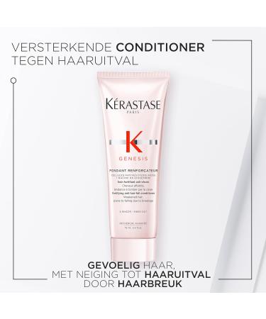 K rastase Genesis Fondant Renfor ateur Strengthening AntiHair Loss Conditioner With Ginger Root and Edelweiss For Fine Weakened Hair AntiHair Loss 75 ml - Buy Online on GoSupps.com