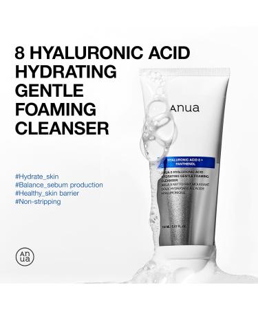 ANUA Gentle Double Cleanser Duo: Heartleaf Pore Control Cleansing Oil Mild & Hydrating Gentle Foaming Face wash for Double Cleansing Daily Facial Cleanser Korean Skincare - Buy Online on GoSupps.com