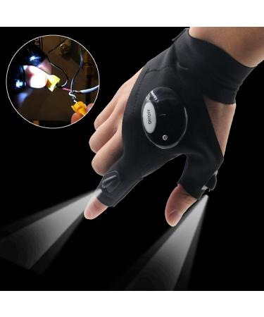 Buy Gudoqi LED Flashlight Gloves - Perfect for Repairs Fishing Camping & Hiking - International Shipping Available - Buy Online on GoSupps.com