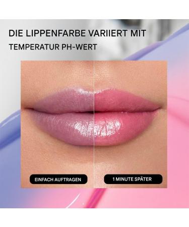 pH Changing Lip Balm pH Lip Balm Set of 2 Waterproof Tinted Lip Balm Temperature Reactive Beauty Essentials for Daily Commute Dinners - Buy Online on GoSupps.com