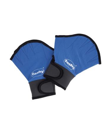 Fashion Aqua gloves M blue/black