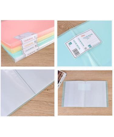 Clear Pocket Diamond Painting Storage Book - A3 Size, 30 Pages, Large Portfolio Folder for Artists - Green - Buy Online on GoSupps.com