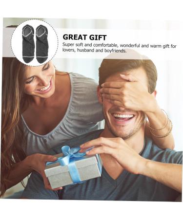 Inner Height Socks - Eel Cushion Insoles for Heels | Height Increase Sock Pads | No Show Warm Pure Cotton Light Grey - Buy Online on GoSupps.com