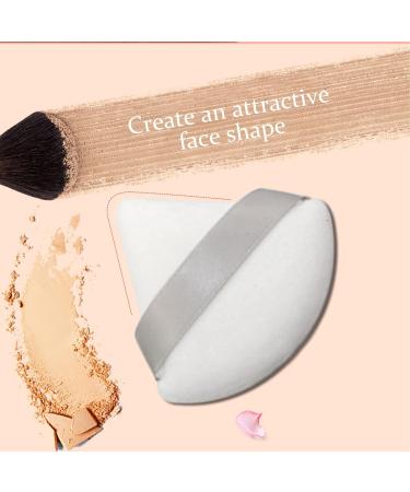 Buy Pink Triangular Facial Puff | Reusable Cotton Makeup Tool for Flawless Beauty - Buy Online on GoSupps.com
