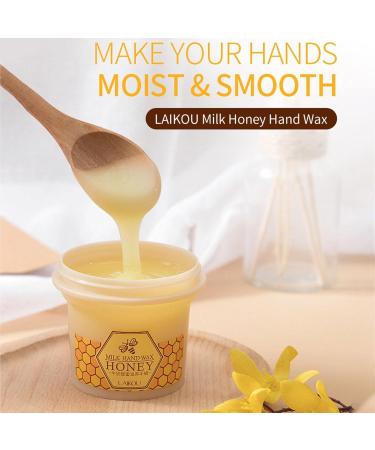 FACYNDE Hand Peeling - 120g Honey & Milk Handwax | Moisturizing Peeling Lotion for Hands & Feet Care - Buy Online on GoSupps.com