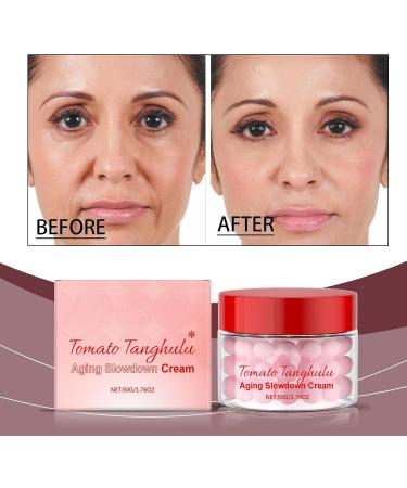  G n rique Tomato Face Cream Moisturizing Facial Cream In Tomato Capsules Double Texture Ampoule Capsules Firming Moisturizing And Skin Care - Buy Online on GoSupps.com