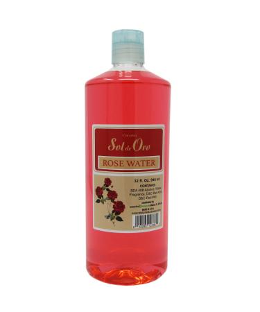 Sol de Oro Rose Water Cologne 32 0z