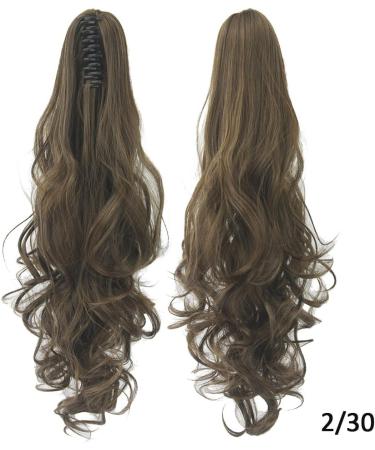 Ponytail Extension Hair Accessories Curly Claw Ponytail Clip in Hair Extensions Hairpiece Pony Tail Synthetic Ponytail Hair Extension(230) 24inches 230 - Buy Online on GoSupps.com