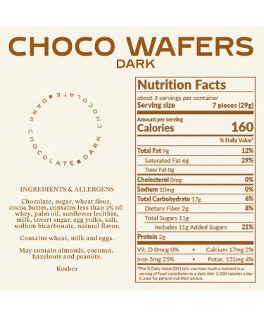Bahlsen Choco Wafers Dark Chocolate Cookies - 10 Boxes 3.4 oz - European Chocolate Covered Wafers - Buy Online on GoSupps.com