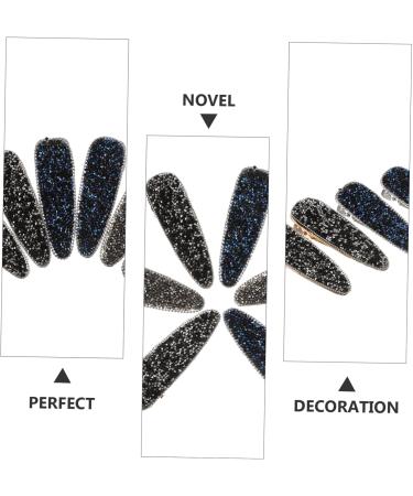 FRCOLOR Glitter Barrette Clip Full Diamond alloy bang clip girl Accessories korean duck clip Alloy Hair Clip Japanese and Korean rhinestones girl Bling Hair Clips - Buy Online on GoSupps.com