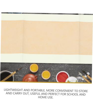 TEHAUX 5pcs Batik Rice Paper Professional Calligraphy Paper Multifunction Student Calligraphy Supplies - Buy Online on GoSupps.com