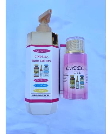 CINDELLA Cindela active body milk + 500 ml and cindela oil 120 ml