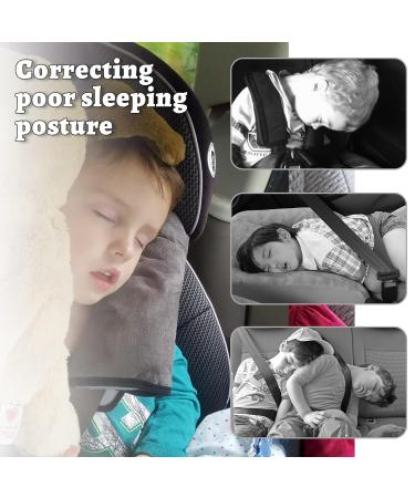 Comfortable Gray Belt Cushions for Kids & Adults | Seat Belt Shoulder Pads for Cars & Strollers - Enhance Travel Safety - Buy Online on GoSupps.com