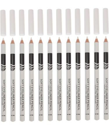 Healeved 120 Pcs Lying Silkworm Eyeliner Glitter Highlighter Eyeshadow Stick Eyeshadow Pencils Wood White - Buy Online on GoSupps.com